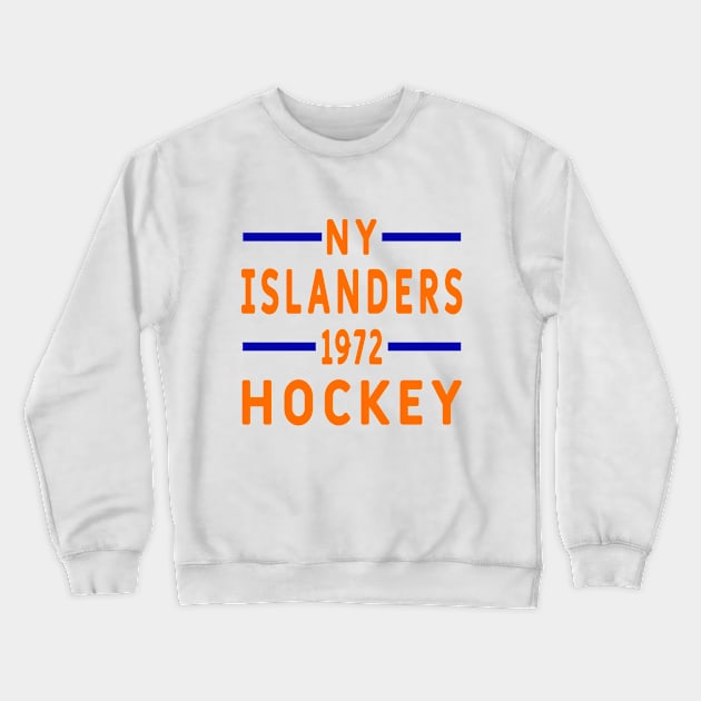 NY Islanders Classic Crewneck Sweatshirt by Medo Creations